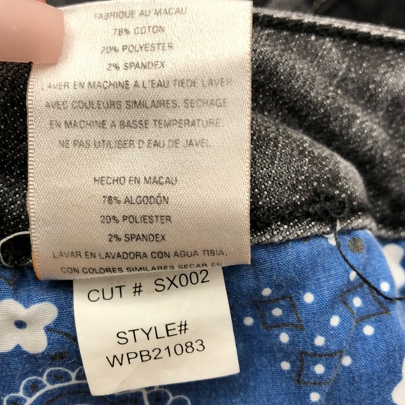 Antik Denim Grey Skinny Leg Jeans, Size 32 - Picture 8 of 8